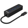 Hub UNITEK H1117B USB Typu C, Aktywny Interfejs USB Typu C