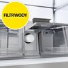 Lodówka HAIER HCR7918EIMB Cube Series 7 Absolute Ice Side by Side No frost 177.5cm Szczotkowana czerń Kostkarka Podajnik wody Liczba agregatów 1