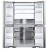 Lodówka HAIER HCR7918ENMP Side by Side No frost 177.5cm Srebrna Roczne zużycie prądu 315 kWh = 362.25 zł