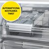 Lodówka HAIER HCR7918ENMP Side by Side No frost 177.5cm Srebrna Kolor / wykończenie frontu Inox