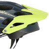 Kask rowerowy NILS EXTREME MTW208 Granatowo-zielony MTB (rozmiar L) Technologie In-mold