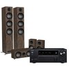 Kino domowe ONKYO TX-RN6100B + JAMO S-809 HCS 5.0 Orzech