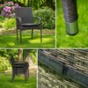 Zestaw mebli ogrodowych MEVEN MV-1502-PAISO Brązowy Materiał wykonania siedziska Rattan
