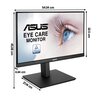 Monitor ASUS Eye Care VA24EQSB 23.8" 1920x1080px IPS Przeznaczenie Do domu i biura