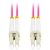 Kabel patchcord LANBERG FO-LULU-MD41-0100-VT 10 m Kolor Fioletowo-szary