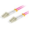 Kabel patchcord LANBERG FO-LULU-MD41-0100-VT 10 m Wyposażenie Brak