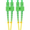 Kabel SC/APC - SC/APC LANBERG 1 m