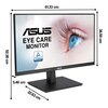 Monitor ASUS Eye Care VA27EQSB 27" 1920x1080px IPS Przeznaczenie Do domu i biura