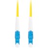 Kabel patchcord LANBERG FO-LULU-SS11-0100-YE 10 m Materiał płaszcza LSZH