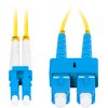 Kabel SC/UPC - LC/UPC LANBERG 1 m Długość [m] 1