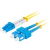 Kabel SC/UPC - LC/UPC LANBERG 1 m Rodzaj Kabel