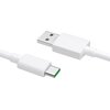 Kabel USB-A - USB-C OPPO SuperVOOC 1m 65W Biały Długość [m] 1