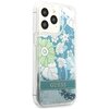 Etui GUESS Flower Liquid Glitter do iPhone 13/13 Pro Zielony Model telefonu iPhone 13