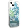 Etui GUESS Flower Liquid Glitter do iPhone 13 Mini Zielony Kompatybilność Apple iPhone 13 Mini