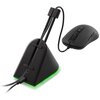 Uchwyt DELTACO Mouse bungee GAM-044-RGB Czarny Hub USB Nie