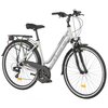 Rower trekkingowy INDIANA X-Road 1.0 D17 28 cali damski Szaro-zielony