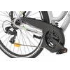Rower trekkingowy INDIANA X-Road 1.0 D17 28 cali damski Szaro-zielony Kolor Szaro-zielony