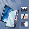 Etui na Galaxy Tab S6 Lite 2020/2022 TECH-PROTECT SmartCase Hybrid Kwiaty Seria tabletu Galaxy Tab S