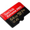 Karta pamięci SANDISK Extreme PRO microSDXC 64GB Klasa prędkości Klasa 10