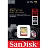 Karta pamięci SANDISK Extreme SDXC 64GB Adapter w zestawie Nie