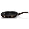 Patelnia grillowa BERLINGER HAUS Shiny Black BH-6611 28 cm Pokrywa Nie