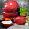 Patelnia KINGHOFF KH-2262 26 cm Rodzaj Patelnia żeliwna