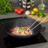 Patelnia wok KINGHOFF KH-1109 31 cm Rodzaj Patelnia wok