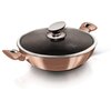 Patelnia wok BERLINGER HAUS Metallic Line Rose Gold BH-7100 30 cm