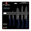 Zestaw noży BERLINGER HAUS Metallic Line Aquamarine Edition BH-2537 (6 elementów) Liczba elementów [szt] 6