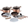 Zestaw garnków BERLINGER HAUS Rose Gold BH-7058 (13 elementów)