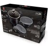 Zestaw garnków BERLINGER HAUS Carbon Pro Collection BH-7052 (6 elementów) Rodzaj Zestaw patelni i garnków