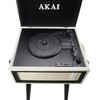 Gramofon AKAI ATT-100BT Czarny Napęd Paskowy