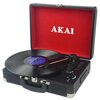 Gramofon AKAI ATT-E10 Czarny Sterowanie Ręczne