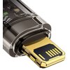 Kabel USB - Lightning BASEUS Explorer 1 m Czarny Gwarancja 24 miesiące