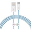 Kabel USB - USB-C BASEUS Dynamic Series 100W 1 m Niebieski