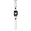 Pasek KARL LAGERFELD Karl & Choupette Heads do Apple Watch (38/40/41mm) Biały Materiał Silikon