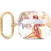 Etui na słuchawki GUESS Flower Strap do Apple AirPods 3 gen Fioletowy Możliwość ładowania Nie