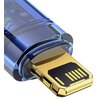 Kabel USB - Lightning BASEUS Explorer 1 m Niebieski Dedykowany model Urządzenia zasilane portem Lightning