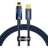 Kabel USB-C - Lightning BASEUS Explorer 1 m Niebieski