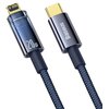 Kabel USB-C - Lightning BASEUS Explorer 1 m Niebieski Typ USB-C - Lightning