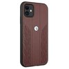 Etui BMW Leather Curve Perforate do Apple iPhone 11 Czerwony Model telefonu iPhone 11