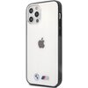 Etui BMW Sandblast do Apple iPhone 12 Pro Max Przezroczysty Seria telefonu iPhone