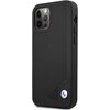 Etui BMW Leather Deboss do Apple iPhone 12 Pro Max Czarny Seria telefonu iPhone
