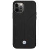 Etui BMW Leather Perforate Sides do Apple iPhone 12 Pro Max Czarny Model telefonu iPhone 12 Pro Max