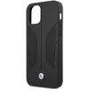 Etui BMW Leather Perforate Sides do Apple iPhone 12 Pro Max Czarny Typ Etui nakładka