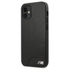 Etui BMW M Collection Smooth PU do Apple iPhone 12 mini Czarny Seria telefonu iPhone