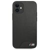 Etui BMW M Collection Smooth PU do Apple iPhone 12 mini Czarny Model telefonu iPhone 12 Mini