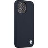 Etui BMW Silicone Signature do Apple iPhone 13 Pro Max Granatowy Dominujący kolor Granatowy