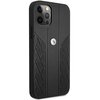 Etui BMW Leather Curve Perforate do Apple iPhone 12 Pro Max Czarny Kompatybilność Apple iPhone 12 Pro Max