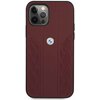Etui BMW Leather Curve Perforate do Apple iPhone 12 Pro Max Czerwony Model telefonu iPhone 12 Pro Max